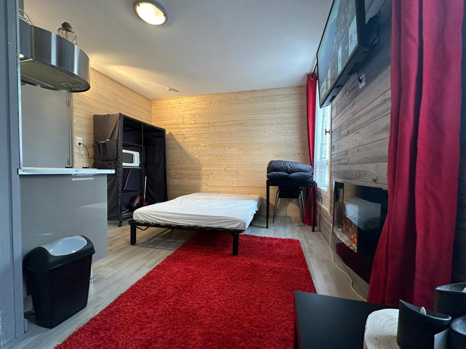 Appartamento Le Chaleureux Cocon Rouge Ustou Esterno foto